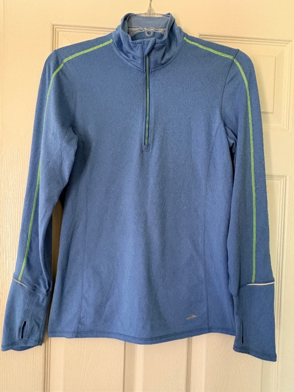 Brooks Running Equilibrium Technology Half-Zip Pullover.